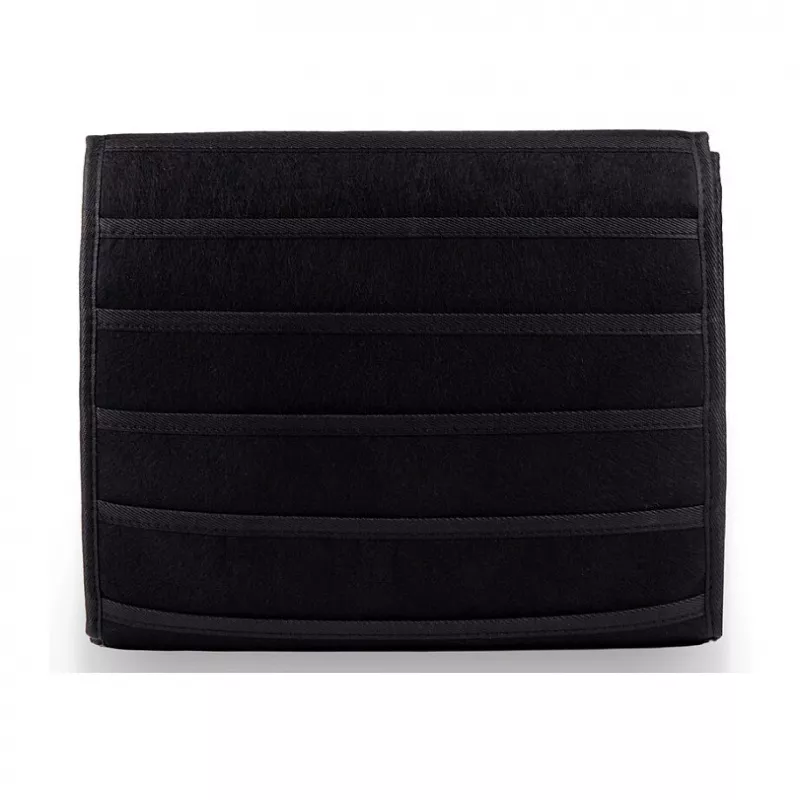 LOKLIK Soporte para rollos de vinilo - Almacenamiento de pared para 24 rollos, Negro