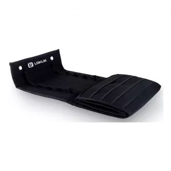 LOKLIK Soporte para rollos de vinilo - Almacenamiento de pared para 24 rollos, Negro
