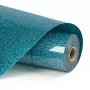 LOKLIK Vinilo de transferencia térmica con purpurina - Azul claro - 30,5 x 90 cm (12