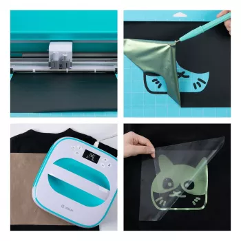 LOKLIK Lámina para plotter camaleón - Oro a verde - 30,5 x 90 cm