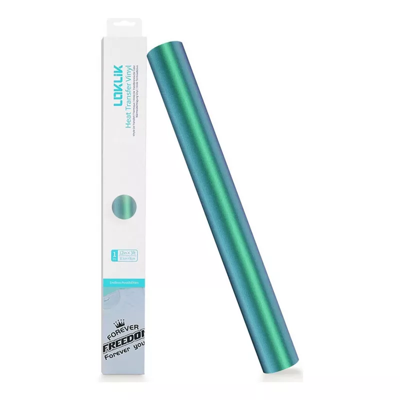 LOKLIK Lámina para plotter camaleón - Oro a verde - 30,5 x 90 cm