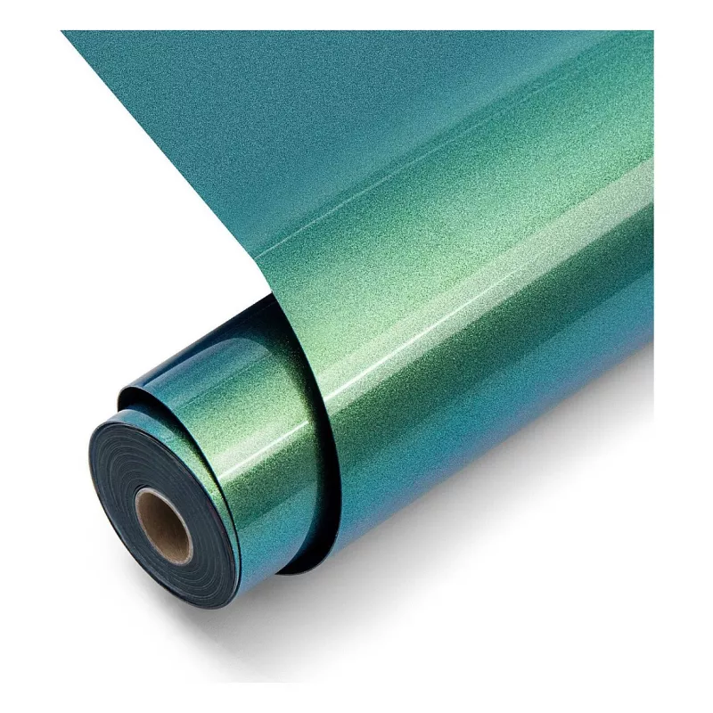 LOKLIK Lámina para plotter camaleón - Oro a verde - 30,5 x 90 cm