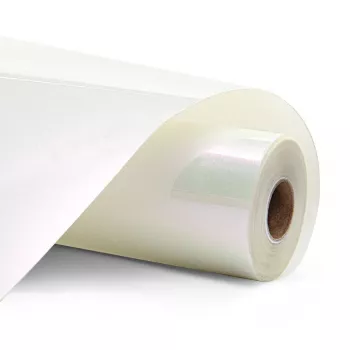 LOKLIK Vinilo de transferencia térmica camaleón - Blanco a rojo - 30,5 x 90 cm
