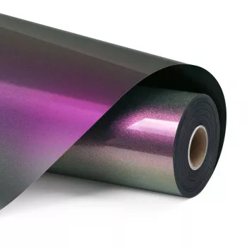 LOKLIK Vinilo de transferencia térmica camaleón - Verde a lila - 30,5 x 90 cm (SG-HTV-1567-US-L-B2B)