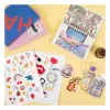 LOKLIK EUROPE Papel de vinilo imprimible para pegatinas mate A4 - pack de 20