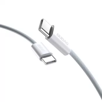 Dudao L6C USB-C a USB-C 60W PD 1m blanco