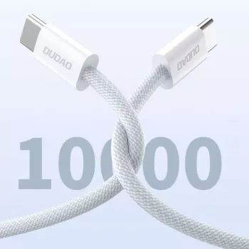 Dudao L6C USB-C a USB-C 60W PD 1m blanco