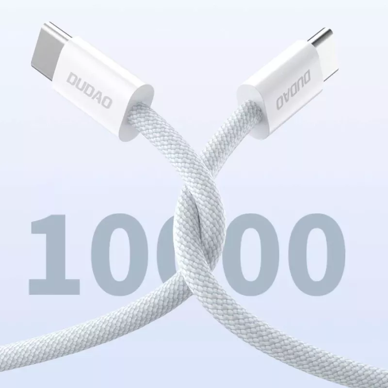 Dudao L6C USB-C a USB-C 60W PD 1m blanco