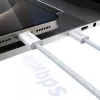 Dudao L6C USB-C a USB-C 60W PD 1m blanco