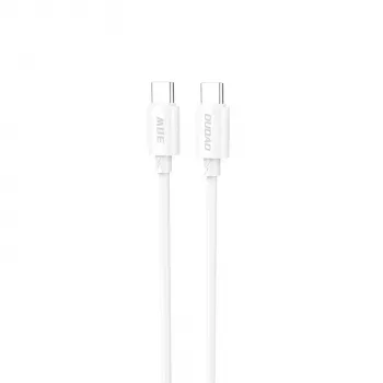Dudao L4C cable USB-C a USB-C 2m blanco