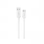 Dudao L2S cable de carga y datos USB-A a USB-C de 30W 2m blanco
