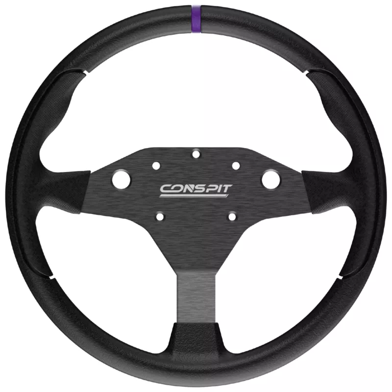 CONSPIT RX320 Volante de Carreras Redondo - 320mm Alcantara