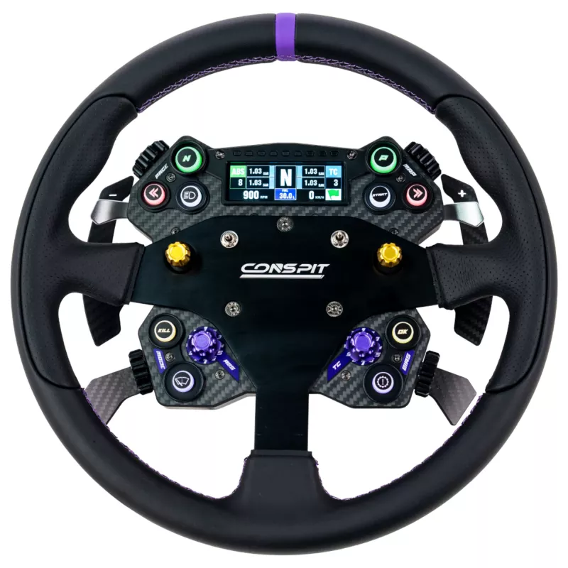 CONSPIT RX320 Volante de Carreras Redondo - 320mm Alcantara