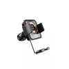 Soporte para móvil Dudao F19 para coche con cargador inalámbrico 15W - Negro