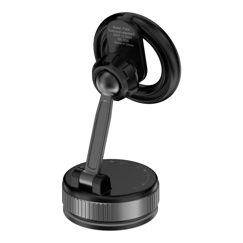 Soporte para coche Dudao F24X con ventosa, compatible con MagSafe - Negro