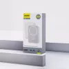 Batería externa Dudao K26 10000mAh 20W USB-A / USB-C / MagSafe Blanca