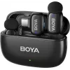 Sistema de micrófono inalámbrico BOYA mini 2-02 2,4 GHz USB-C - Negro