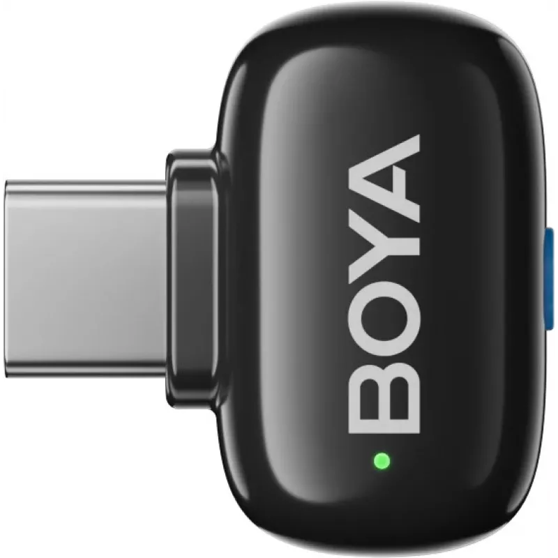 Sistema de micrófono inalámbrico BOYA mini 2-02 2,4 GHz USB-C - Negro