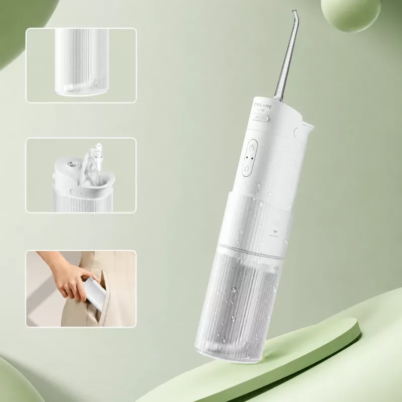Dreame T01 Irrigador Bucal Portátil, blanco (T01)