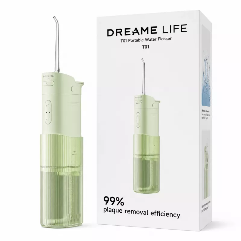Dreame T01 Irrigador Bucal Portátil, verde (T01)