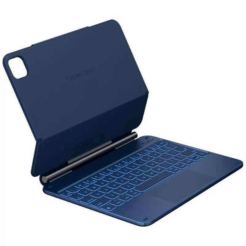 Typecase Edge funda con teclado para iPad Air 11 M2 2024 / M3 2025 / M4 2026, azul claro