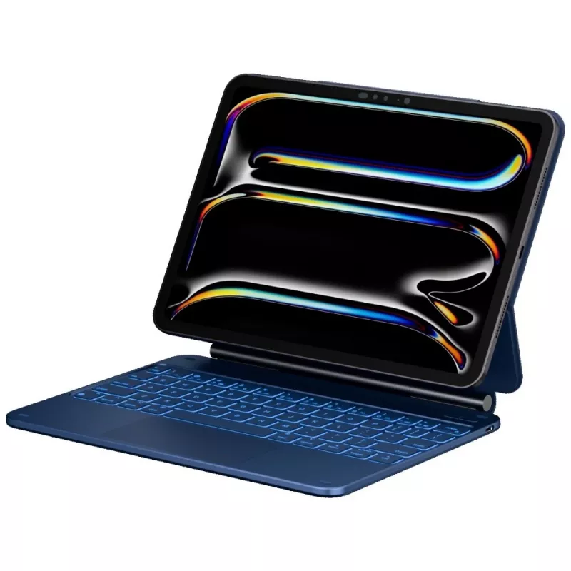 Typecase Edge funda con teclado para iPad Air 11 M2 2024 / M3 2025 / M4 2026, azul claro
