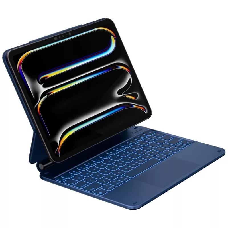 Typecase Edge funda con teclado para iPad Air 11 M2 2024 / M3 2025 / M4 2026, azul claro