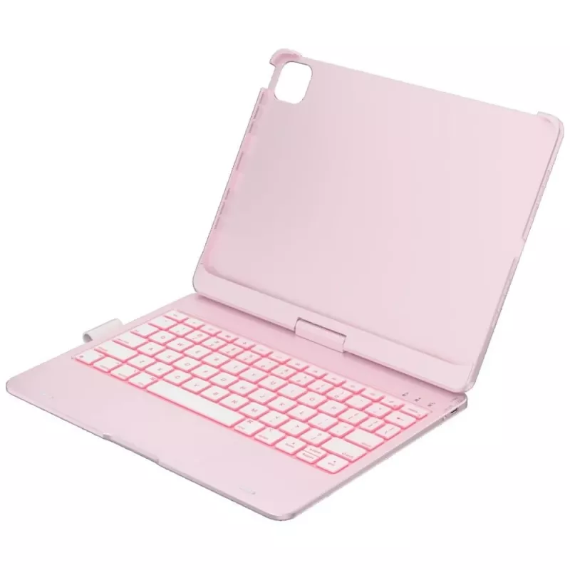 Typecase Flexbook Touch funda con teclado desmontable tipo folio para iPad Air 11 M2 2024 / M3 2025 / M4 2026, rosa claro