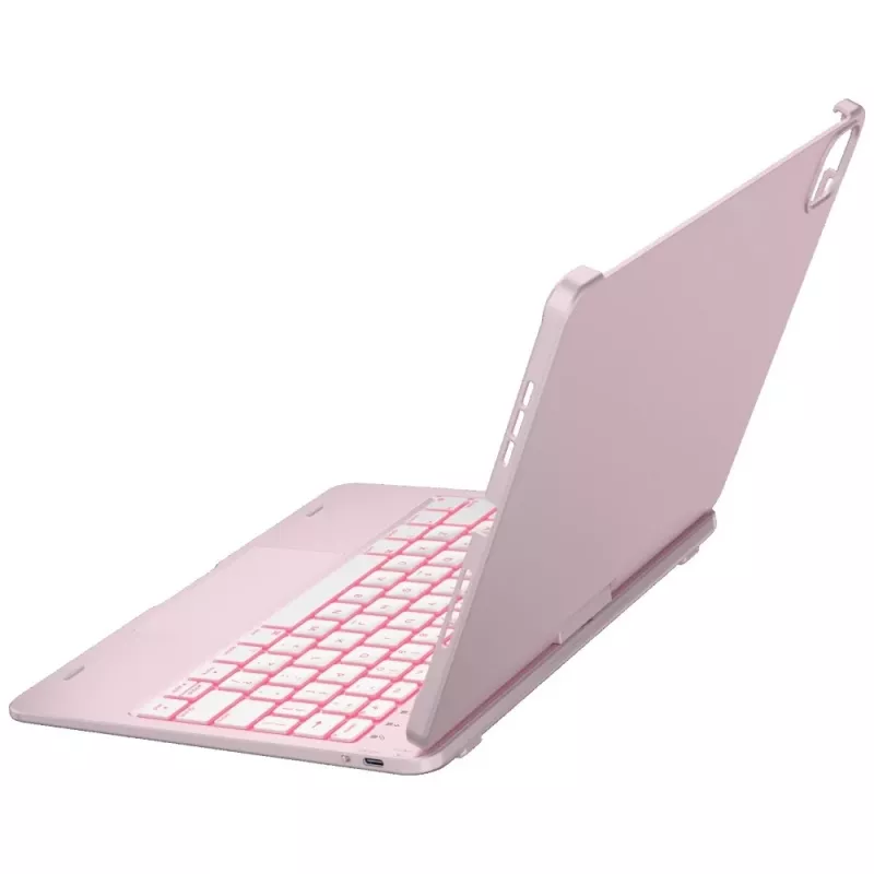 Typecase Flexbook Touch funda con teclado desmontable tipo folio para iPad Air 11 M2 2024 / M3 2025 / M4 2026, rosa claro