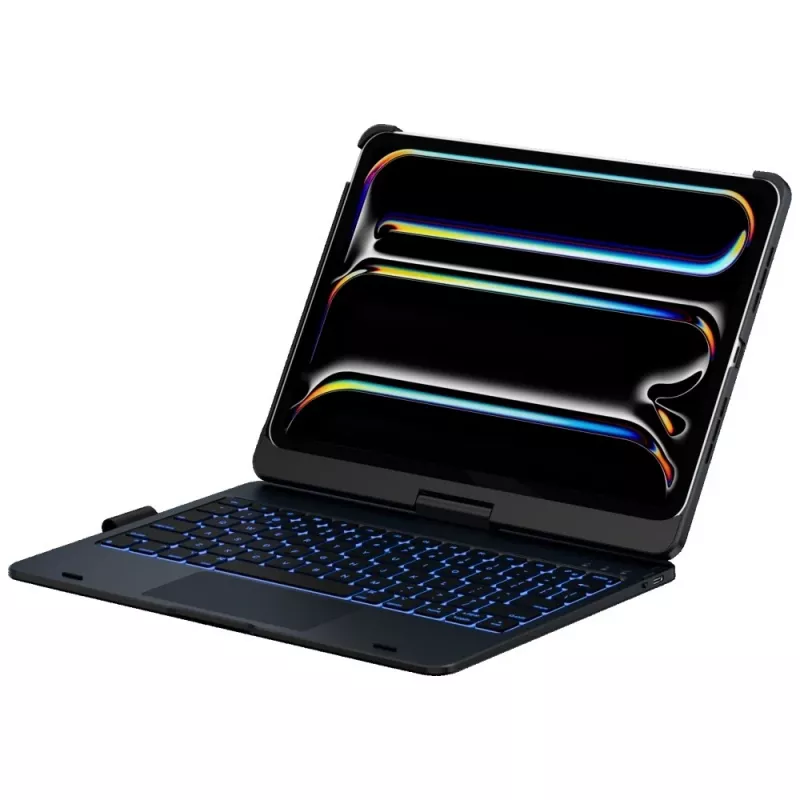 Typecase Flexbook Touch funda con teclado para iPad Pro 11 2024/2025, negro