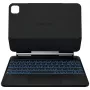 Typecase Edge funda con teclado para iPad Air 11 M2 2024 / M3 2025 / M4 2026, fibra de carbono, negro