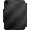 Typecase Edge funda con teclado para iPad Air 11 M2 2024 / M3 2025 / M4 2026, fibra de carbono, negro