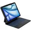 Typecase Edge funda con teclado para iPad Air 11 M2 2024 / M3 2025 / M4 2026, fibra de carbono, negro