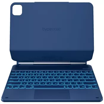 Typecase Edge funda con teclado para iPad Air 13 M2 2024 / M3 2025 / M4 2026, azul pacífico