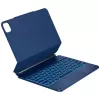 Typecase Edge funda con teclado para iPad Air 13 M2 2024 / M3 2025 / M4 2026, azul pacífico