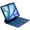 Typecase Edge funda con teclado para iPad Air 13 M2 2024 / M3 2025 / M4 2026, azul pacífico