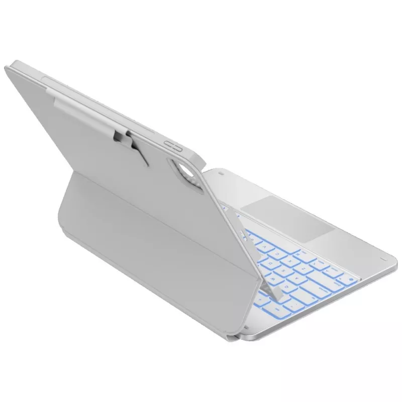 Typecase Edge + funda con teclado para iPad Air 13 M2 2024 / M3 2025 / M4 2026, blanco
