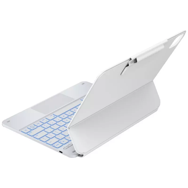 Typecase Edge Funda con teclado para iPad Air 13 2024/2025, blanco