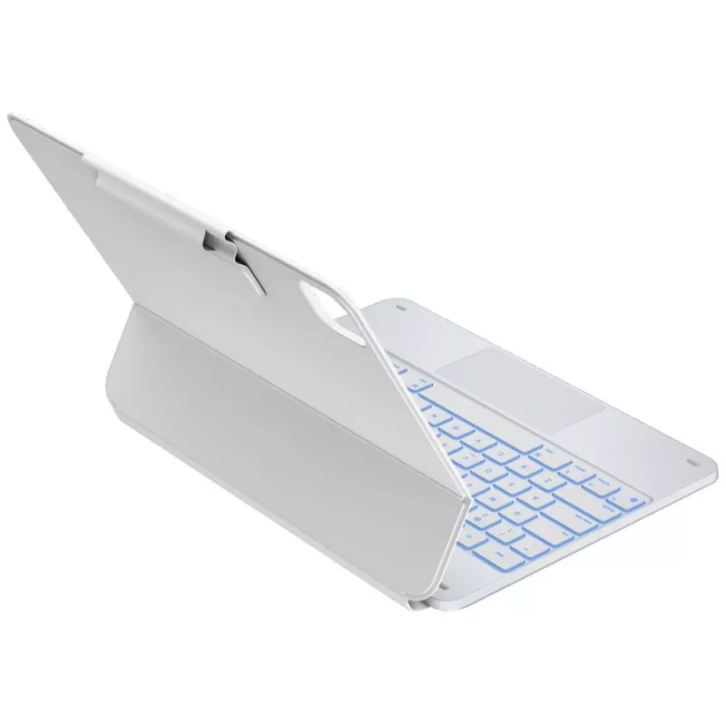 Typecase Edge Funda con teclado para iPad Air 13 2024/2025, blanco