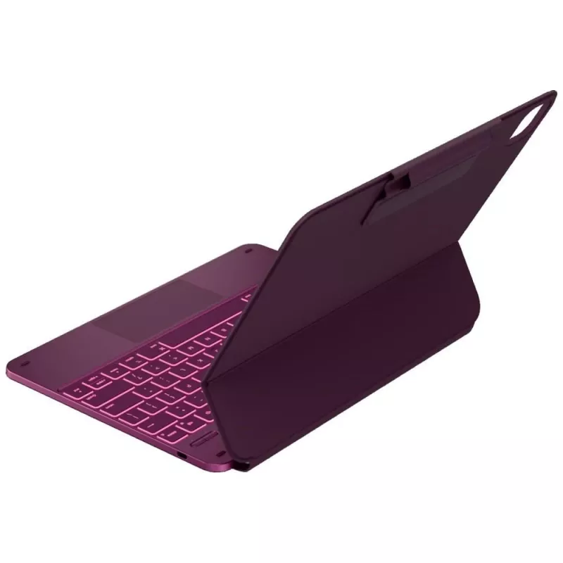Typecase Edge Funda con teclado para iPad Air 13 2024/2025, frambuesa