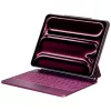 Typecase Edge Funda con teclado para iPad Air 13 2024/2025, frambuesa