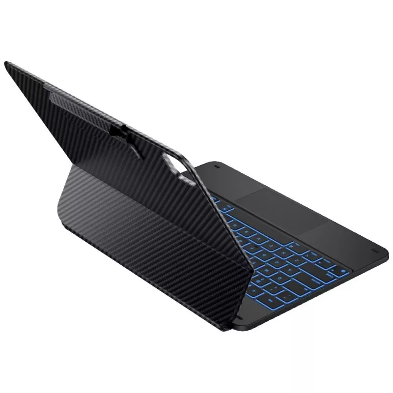 Typecase Edge Funda con teclado para iPad Air 13 2024/2025 Carbon Fiber