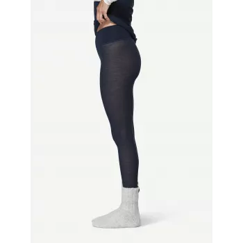 Devold Wool Mesh 190 Longs Mallas térmicas de mujer - Ink, talla M