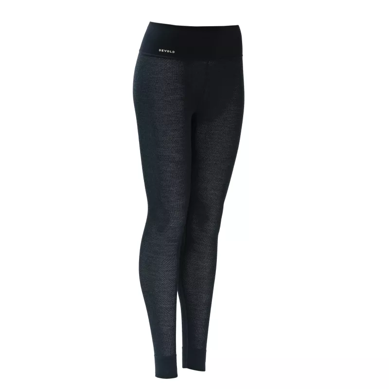 Devold Wool Mesh 190 Longs Mallas térmicas de mujer - Ink, talla M
