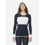 Devold Wool Mesh 190 Shirt Camiseta base de mujer - Ink/Offwhite, talla M