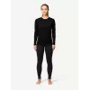 Devold Breeze Plus Merino 200 Longs Mallas térmicas de mujer - Negro, talla M