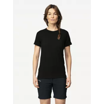 Devold Breeze Plus Merino 200 Camiseta Active Mujer - Negro, Talla S