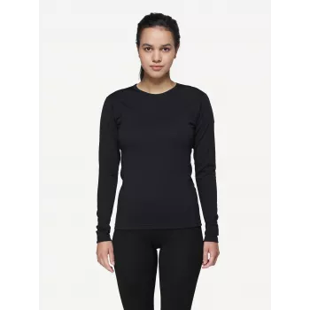 Devold Breeze Merino 150 Camiseta Mujer Capa base - Negro, Talla S