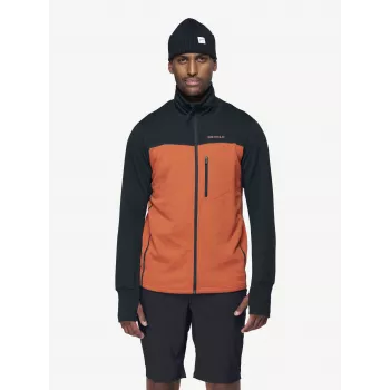 Devold Explorer Merino Chaqueta - Brick/Ink, Talla M