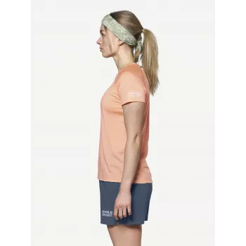 Devold Endurance Merino 130 Tee Camiseta Mujer Capa base - Sunrise, Talla M